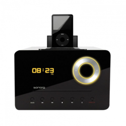 Sort mediaafspiller til smartphone