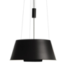 Flot loft lampe i sort